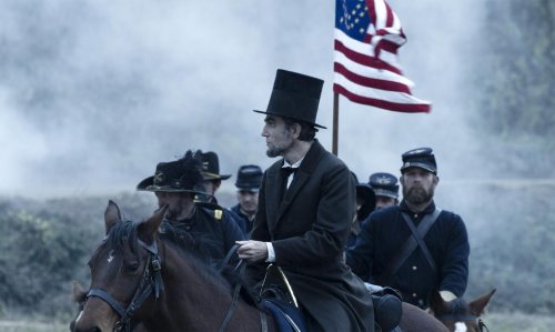 Clothed in immense power - Daniel Day-Lewis as Lincoln surveying the horrors of war