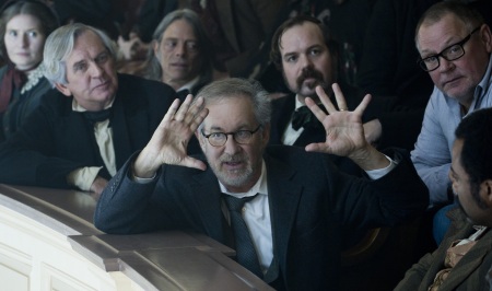 Making history: Steven Spielberg directing Lincoln