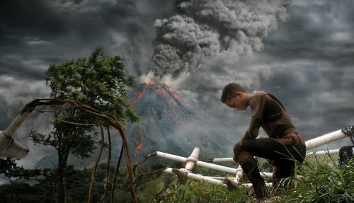 Smith hits the fan: Jaden takes a knee before facing the Volcano Zone level of After Earth