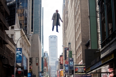Flight the power: Michael Keaton takes to the skies in Birdman